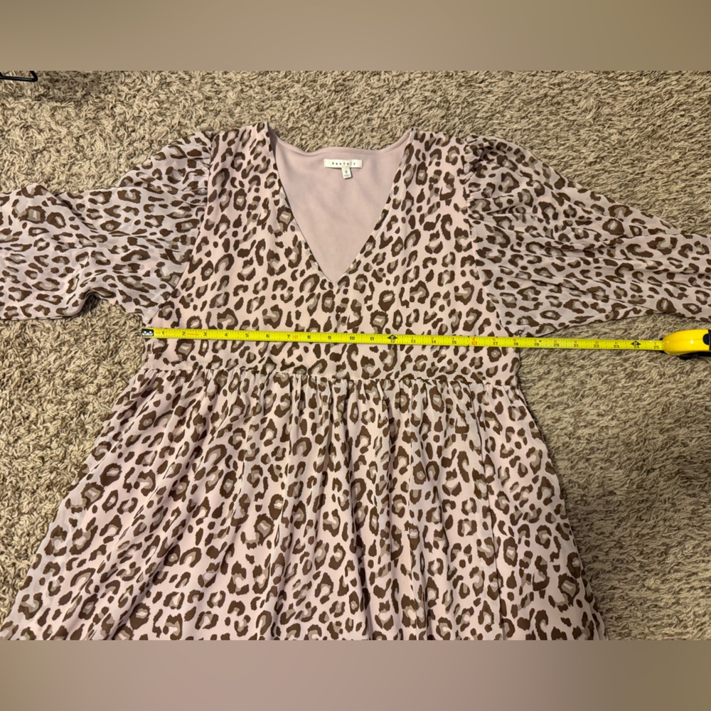 Baevely Animal Print Long Sleeve Dress - Picture 11 of 14